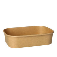 Lade das Bild in den Galerie-Viewer, PAPSTAR 25 Verpackungsbecher, Pappe rechteckig braun
