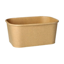 Lade das Bild in den Galerie-Viewer, PAPSTAR 25 Verpackungsbecher, Pappe rechteckig braun
