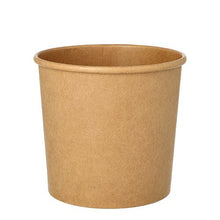Lade das Bild in den Galerie-Viewer, Starpak 25 Suppenbecher, Pappe rund Ø 11,5 cm braun
