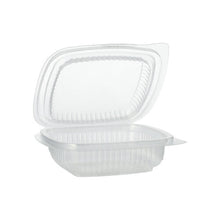 Lade das Bild in den Galerie-Viewer, Starpak 100 Verpackungsbecher mit Klappdeckeln, PP rechteckig, transparent
