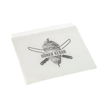 Lade das Bild in den Galerie-Viewer, PAPSTAR Döner-Kebab-Tüten 16x16 cm, weiß, ideal für Imbisse | Schrumpffolie (1000 Stück)
