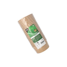 Lade das Bild in den Galerie-Viewer, PAPSTAR Suppenbecher rund, 180 ml, braun, ideal für Suppen | Folie (25 Stück)
