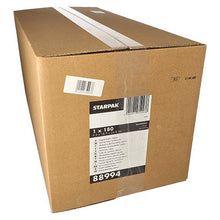 Lade das Bild in den Galerie-Viewer, Starpak 180 Siegelschalen, Pappe eckig 1200 ml 4,2 cm x 18,9 cm x 24,8 cm weiss | Karton (180 Stück)
