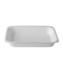 Lade das Bild in den Galerie-Viewer, Starpak 180 Siegelschalen, Pappe eckig 1200 ml 4,2 cm x 18,9 cm x 24,8 cm weiss | Karton (180 Stück)
