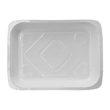 Lade das Bild in den Galerie-Viewer, Starpak 180 Siegelschalen, Pappe eckig 1200 ml 4,2 cm x 18,9 cm x 24,8 cm weiss | Karton (180 Stück)
