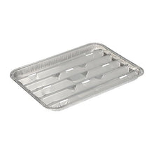 Lade das Bild in den Galerie-Viewer, Starpak 10 Grillschalen, Alu eckig 1,4 cm x 16,3 cm x 22,7 cm | Folie (10 Stück)
