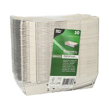 Lade das Bild in den Galerie-Viewer, PAPSTAR 50 Pommes-Frites-Trays weiss "Newsprint"
