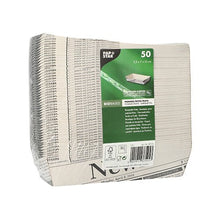 Lade das Bild in den Galerie-Viewer, PAPSTAR 50 Pommes-Frites-Trays weiss "Newsprint"
