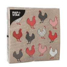Lade das Bild in den Galerie-Viewer, PAPSTAR 20 Servietten, 33 cm x 33 cm 3-lagig 1/4-Falz Design Set 5

