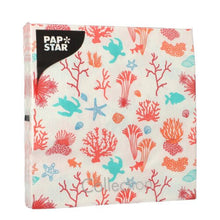Lade das Bild in den Galerie-Viewer, PAPSTAR 20 Servietten, 33 cm x 33 cm 3-lagig 1/4-Falz Design Set 1
