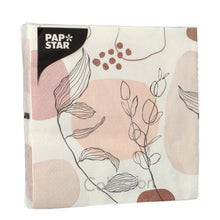 Lade das Bild in den Galerie-Viewer, PAPSTAR 20 Servietten, 33 cm x 33 cm 3-lagig 1/4-Falz Design Set 5
