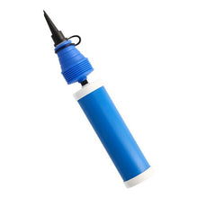 Lade das Bild in den Galerie-Viewer, PAPSTAR Spezial-Luftballonpumpe, 27,5 cm, blau, für Feste | Beutel (1 Stück)
