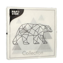 Lade das Bild in den Galerie-Viewer, PAPSTAR 20 Servietten, 33 cm x 33 cm 3-lagig 1/4-Falz Design Set 1

