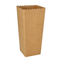 Lade das Bild in den Galerie-Viewer, PAPSTAR Popcorn-Boxen eckig, braun, 19,7x7x7 cm | Folie (100 Stück)
