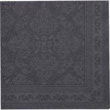 Lade das Bild in den Galerie-Viewer, PAPSTAR 50 Servietten "ROYAL Collection" 1/4-Falz 40 x 40 cm schwarz
