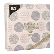 Lade das Bild in den Galerie-Viewer, PAPSTAR 50 Servietten "ROYAL Collection" 1/4-Falz 40 x 40 cm rosa
