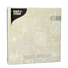 Lade das Bild in den Galerie-Viewer, PAPSTAR 30 Servietten, 3-lagig 1/4-Falz 33 cm x 33 cm
