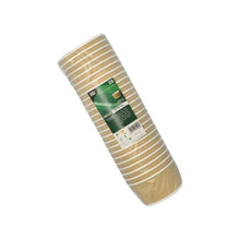 Lade das Bild in den Galerie-Viewer, PAPSTAR Suppenbecher rund, braun/weiß, 11 cm, Ripple Wall | Folie (25 Stück)
