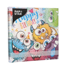 Lade das Bild in den Galerie-Viewer, PAPSTAR 20 Servietten, 33 cm x 33 cm 3-lagig 1/4-Falz Design Set 4
