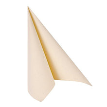 Lade das Bild in den Galerie-Viewer, PAPSTAR 50 Servietten "ROYAL Collection" 1/4-Falz 40 x 40 cm champagner
