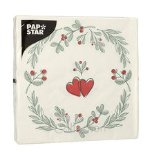 Lade das Bild in den Galerie-Viewer, PAPSTAR 20 Servietten, 33 cm x 33 cm 3-lagig 1/4-Falz Design Set 6
