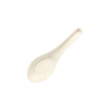 Lade das Bild in den Galerie-Viewer, PAPSTAR Fingerfood Löffel Zuckerrohr "pure" 14,5 cm, Asia-Design | Schrumpffolie (50 Stück)
