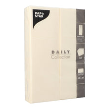 Lade das Bild in den Galerie-Viewer, PAPSTAR 50 Servietten "DAILY Collection" 48 cm x 30 cm mit Besteckfalz

