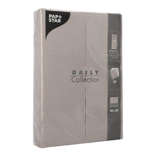 Lade das Bild in den Galerie-Viewer, PAPSTAR 50 Servietten "DAILY Collection" 48 cm x 30 cm mit Besteckfalz

