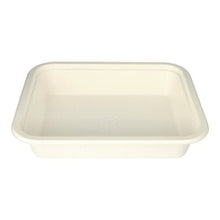 Lade das Bild in den Galerie-Viewer, PAPSTAR Gastronorm-Behälter GN 1/2, Zuckerrohr, eckig, weiß | Packung (1 Stück)
