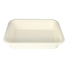 Lade das Bild in den Galerie-Viewer, PAPSTAR Gastronorm-Behälter GN 1/2, Zuckerrohr, eckig, weiß | Packung (1 Stück)

