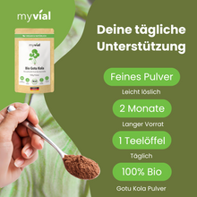Lade das Bild in den Galerie-Viewer, Bio Gotu Kola Pulver
