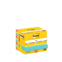 Lade das Bild in den Galerie-Viewer, Post-it® Notes, Poptimistic Collection, 38 mm x 51 mm, 100 Blatt/Block, 12 Blöcke/Packung, Kartonverpackung, 100% PEFC, SGSCH-PEFC-COC-110078 | Packung (1 Stück)
