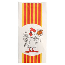 Lade das Bild in den Galerie-Viewer, Starpak 100 Hähnchenbeutel, Papier mit HDPE-Einlage "Grillhähnchen"
