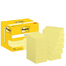 Lade das Bild in den Galerie-Viewer, Post-it® Notes, Gelb, 38 mm x 51 mm, 100 Blatt/Block, 12 Blöcke/Packung, Kartonverpackung, 100% PEFC, SGSCH-PEFC-COC-110078 | Packung (1 Stück)
