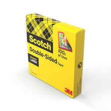 Lade das Bild in den Galerie-Viewer, Scotch® doppelseitiges Klebeband, 1 Rolle, 19 mm x 33 m
