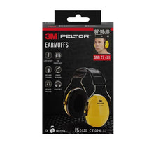 Lade das Bild in den Galerie-Viewer, 3M™ PELTOR™ Optime™ I Kapselgehörschutz H510A, SNR-Wert 27 dB, Gelb | Packung (1 Stück)
