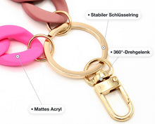 Lade das Bild in den Galerie-Viewer, Schlüsselanhänger mit Karabiner "RUBBER EDITION" Beige
