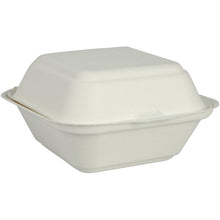 Lade das Bild in den Galerie-Viewer, Burgerbox Bagasse, Weiß
