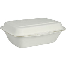 Lade das Bild in den Galerie-Viewer, Menübox, Bagasse, Ungeteilt, Weiß

