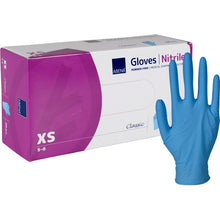Lade das Bild in den Galerie-Viewer, Nitril-Handschuhe Classic, Puderfrei, Blau
