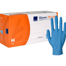 Lade das Bild in den Galerie-Viewer, Nitril-Handschuhe Classic, Puderfrei, Blau
