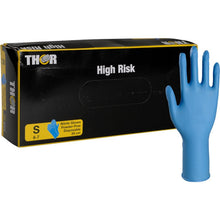Lade das Bild in den Galerie-Viewer, Thor High Risk Nitril-Handschuhe, Blau, 30 cm
