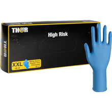 Lade das Bild in den Galerie-Viewer, Thor High Risk Nitril-Handschuhe, Blau, 30 cm
