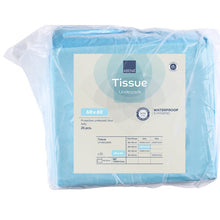 Lade das Bild in den Galerie-Viewer, Einweg-Unterlage, ABENA Tissue, 6-lagig, 60x60 cm, Blau   | Packung (25 Stück)
