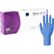 Lade das Bild in den Galerie-Viewer, Nitril-Handschuhe Excellent, Puderfrei, Lang, Blau
