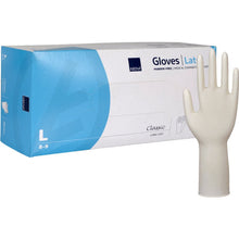 Lade das Bild in den Galerie-Viewer, Latex-Handschuhe Classic, Puderfrei, Lang, Natur
