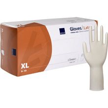 Lade das Bild in den Galerie-Viewer, Latex-Handschuhe Classic, Puderfrei, Lang, Natur
