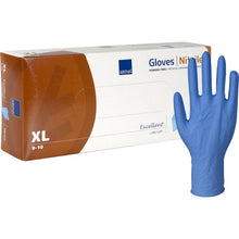 Lade das Bild in den Galerie-Viewer, Nitril-Handschuhe Excellent, Puderfrei, Lang, Blau
