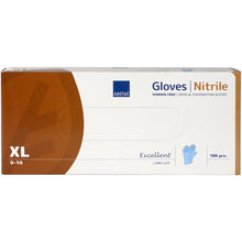 Lade das Bild in den Galerie-Viewer, Nitril-Handschuhe Excellent, Puderfrei, Lang, Blau
