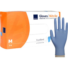 Lade das Bild in den Galerie-Viewer, Nitril-Handschuhe Excellent, Puderfrei, Blau
